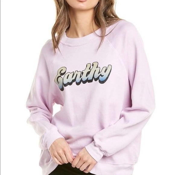 NWOT Wildfox Earthy Sommer Sweatshirt Size S - Picture 1 of 7